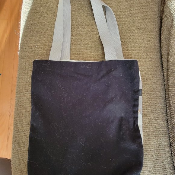 Upcycled fabric tote bag - Picture 4 of 6